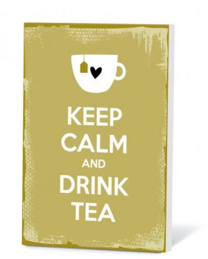 Theekaartje Keep Calm And Drink Tea