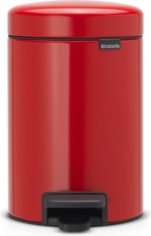 Brabantia Pedaalemmer Drie liter Passion Red