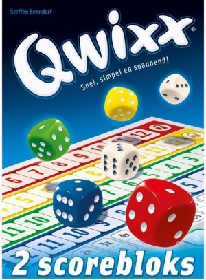 Qwixx Scoreblokken Twee Stuks