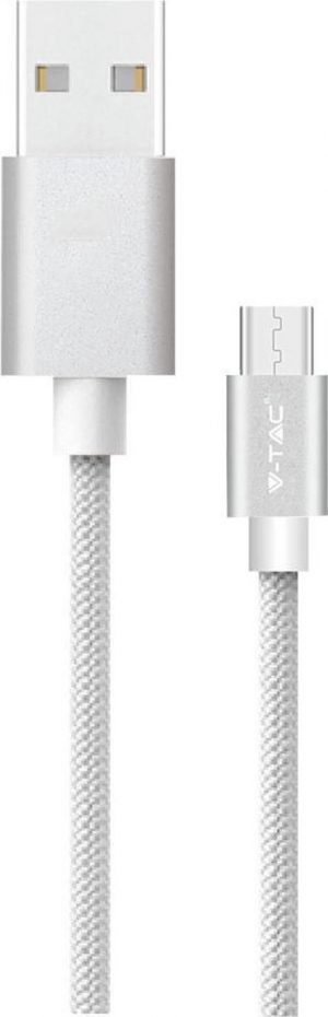 V-Tac USB kabel Type C Zilver